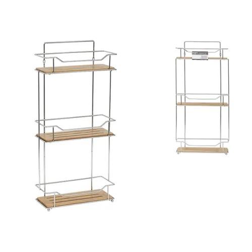Etajera Tendance Bamboo cu 3 nivele 11.5X26.5X57cm