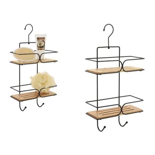 Raft pentru baie Tendance cu 2nivele+2carlige 11X25X50cm