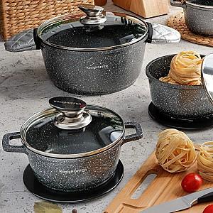 Set vase de gatit Konighoffer Pollo Grey 12pcs