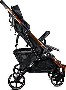 Carucior de plimbare El Nino Blanca Golden Black