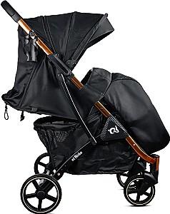 Carucior de plimbare El Nino Blanca Golden Black