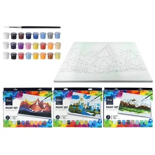 Tablou pe numere Artist 30X40cm