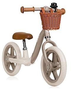 Bicicleta fara pedale Lionelo Alex Plus Beige Sand