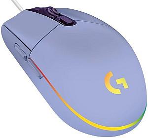 Mouse gaming Logitech G102 Lightsync Liliac