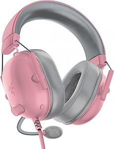 Casti gaming RAZER BlackShark V2 X Quartz Pink