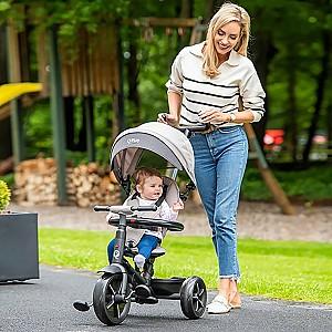 Tricicleta copii QPlay Rito Star Purple