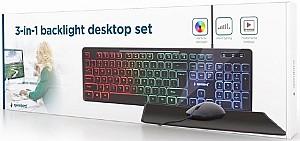 Set tastatura + Mouse Gembird KBS-UML-01