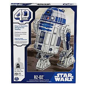 3D Puzzle Spin Master 4D Puzzle: Robotul R2D2