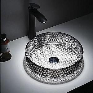 Lavoar baie SanDonna ST-GL10D Transparent/Negru