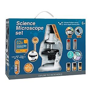 Set de cercetare pentru copii Essa Toys Microscop Științific SD222