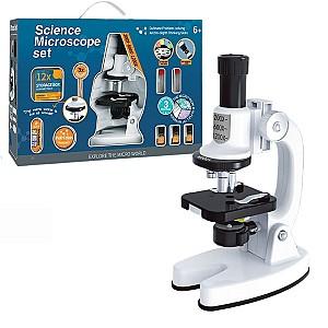 Set de cercetare pentru copii Essa Toys Microscop Științific SD222