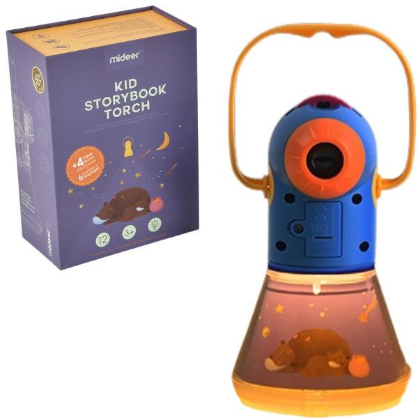 Jucarie muzicala Mideer Proiector-lumină de noapte „12 basme preferate” CT7026