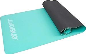 Covoras pentru fitness Enero Mat (1040592) Mint Gray