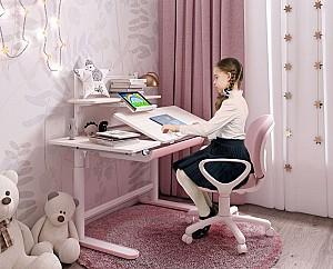 Masă de scris pentru copii Flat Upgrade Kids Pink