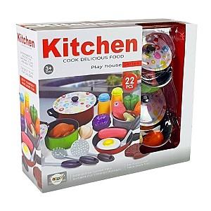 Set de bucatarie pentru papusi Essa Toys 555-CS007