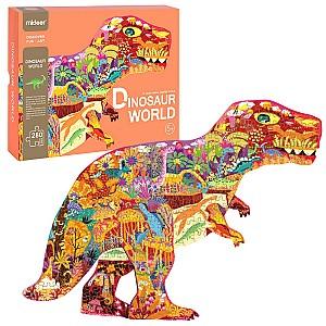 Puzzle Mideer „Lumea dinozaurilor”, 280 elem.