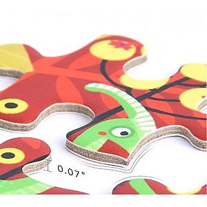 Puzzle Mideer „Lumea dinozaurilor”, 280 elem.