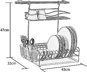 Uscator pentru vesela TEKNOTEL Gold KB013G