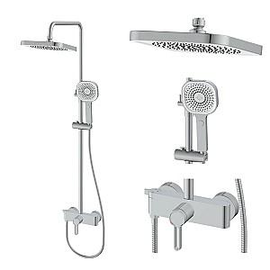 Set de duș Lave 2358 Chrome