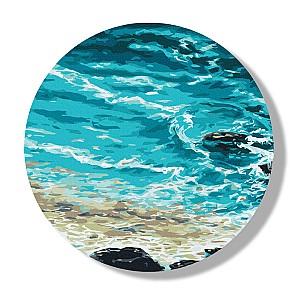 Tablou pe numere BrushMe Ocean D 30 сm (fără cutie) RC00052FC