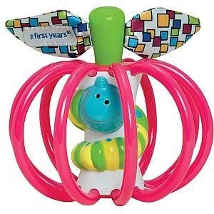 Jucarie bebelus TOMY Prinde mărul roz