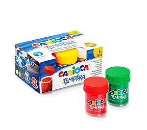 Guas CARIOCA Tempera 6buc x 25ml