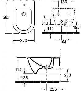 Bideu Villeroy & Boch Subway 2 (54000001)