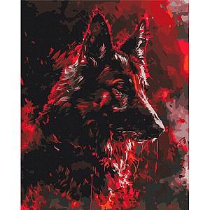 Tablou pe numere BrushMe Gardianul din rubin 40*50 cm (în cutie) BS53942