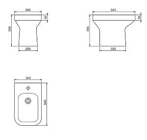 Bideu CeraStyle Noura Turkuaz