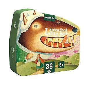 Puzzle Mideer „Scufița Roșie”, 36 elem. MD3205