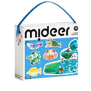 Puzzle Mideer „Animale marine”, 6 în 1 MD1463