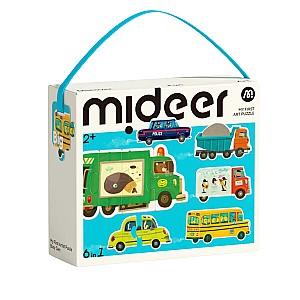 Puzzle Mideer „Autoturisme în oraș”, 6 în 1
