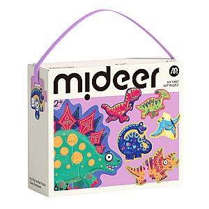 Puzzle Mideer „Dinozauri drăguți”, 6 în 1