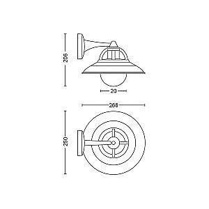 Aplica Philips CORMORANT 42W