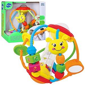 Jucarie bebelus Hola Toys Zornaitoare de dezvoltare „Bila vesela”