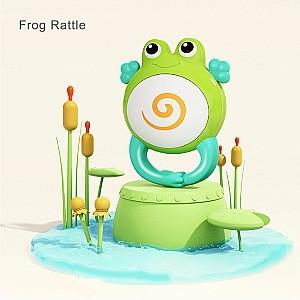 Jucarie bebelus Hola Toys Set de zornăitoare „Orchestra de animale”, 5 modele E318B