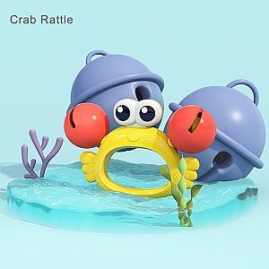 Jucarie bebelus Hola Toys Set de zornăitoare „Orchestra de animale”, 5 modele E318B