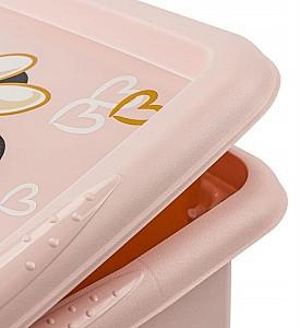 Cos pentru jucarii Keeeper Minnie Mouse Nordic Pink (12237581) 24L