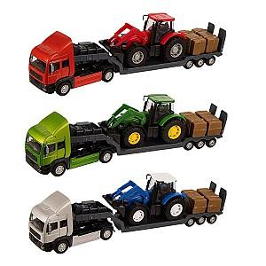 Set de jucarii HTI „Transportor de tractoare Teamsterz” 1372847