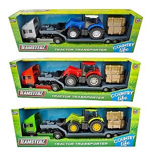 Set de jucarii HTI „Transportor de tractoare Teamsterz” 1372847
