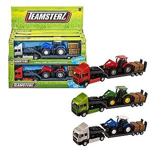 Set de jucarii HTI „Transportor de tractoare Teamsterz” 1372847