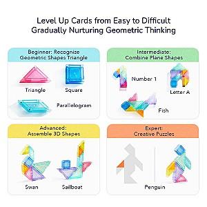 3D Puzzle Mideer Tangram magnetic MD4281