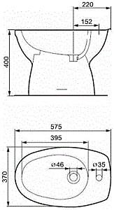 Bideu Cersanit Eko 2000 K07-017