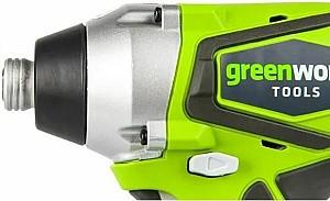 Masina de insurubat cu impact Greenworks G24ID