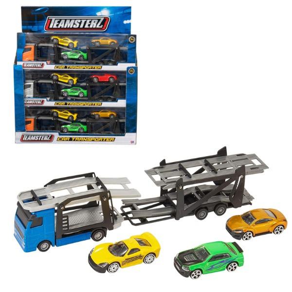 Masina jucarie HTI Track-Transportator pentru mașini Teamsterz 1373621