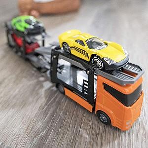 Masina jucarie HTI Track-Transportator pentru mașini Teamsterz 1373621