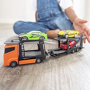 Masina jucarie HTI Track-Transportator pentru mașini Teamsterz 1373621