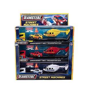 Masina jucarie HTI Transportator de Helicoptere Teamsterz 1377033