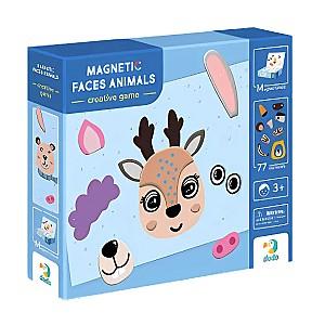Puzzle Dodo „Fețișoare”, 1 tablă magnetică, 77 elem.