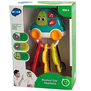 Jucarie bebelus Hola Toys „Masinuta cu chei” E8996